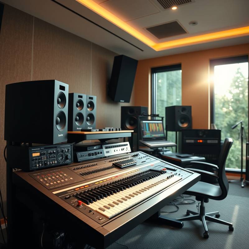 Équipement de mastering audio